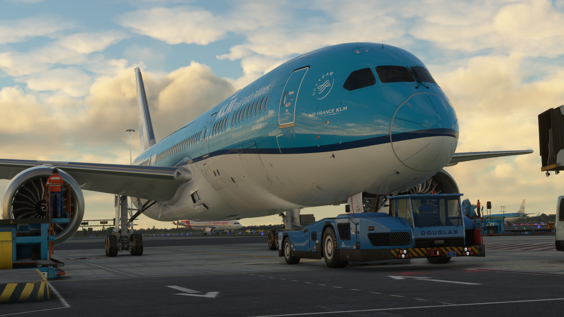 KLM 787